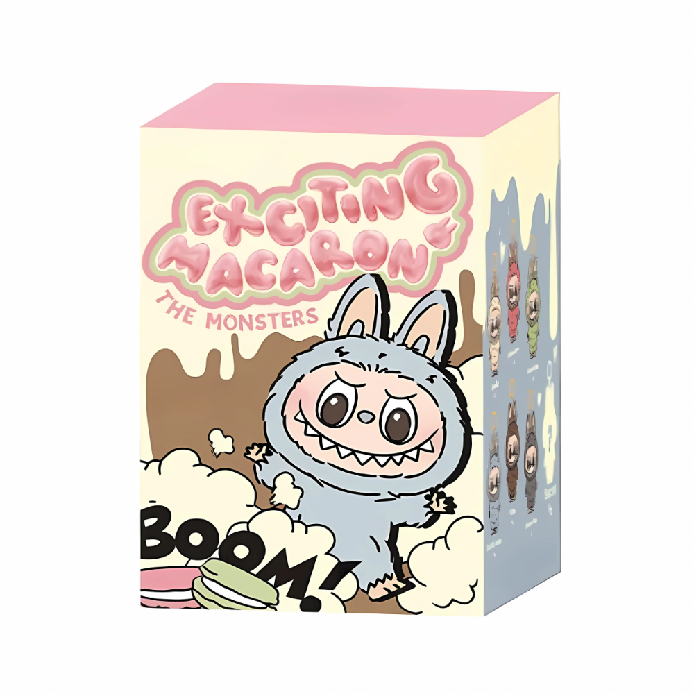 Labubu Collectible Figures - Big Into Energy, Exciting Macaron & Have A Seat Series