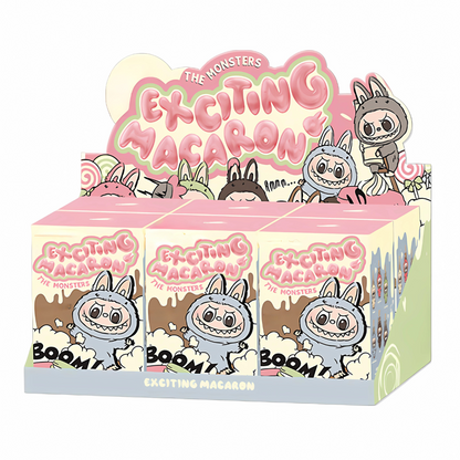 Labubu Collectible Figures - Big Into Energy, Exciting Macaron & Have A Seat Series