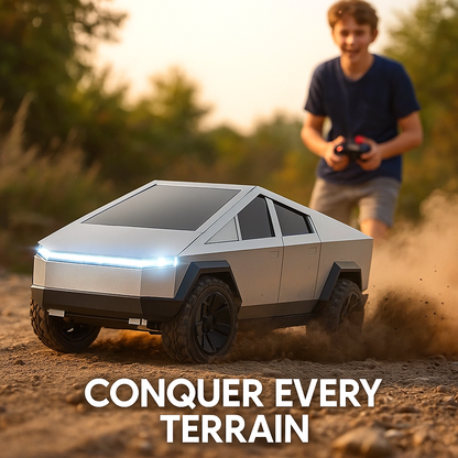 Tesla CyberTruck Remote Control Alloy Car Toy - 1:14 Scale Electric Vehicle Model for Kids & Adults, Perfect for Indoor & Outdoor Play