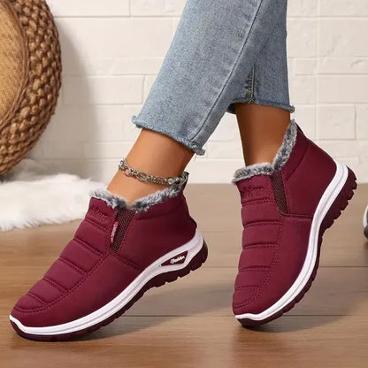 Women's Bunion Corrector Warm Sheepskin-Lined Boots