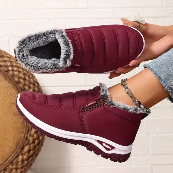 Women's Bunion Corrector Warm Sheepskin-Lined Boots