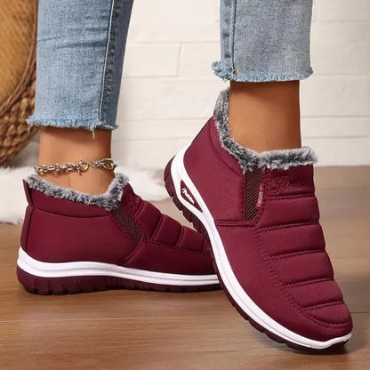 Women's Bunion Corrector Warm Sheepskin-Lined Boots